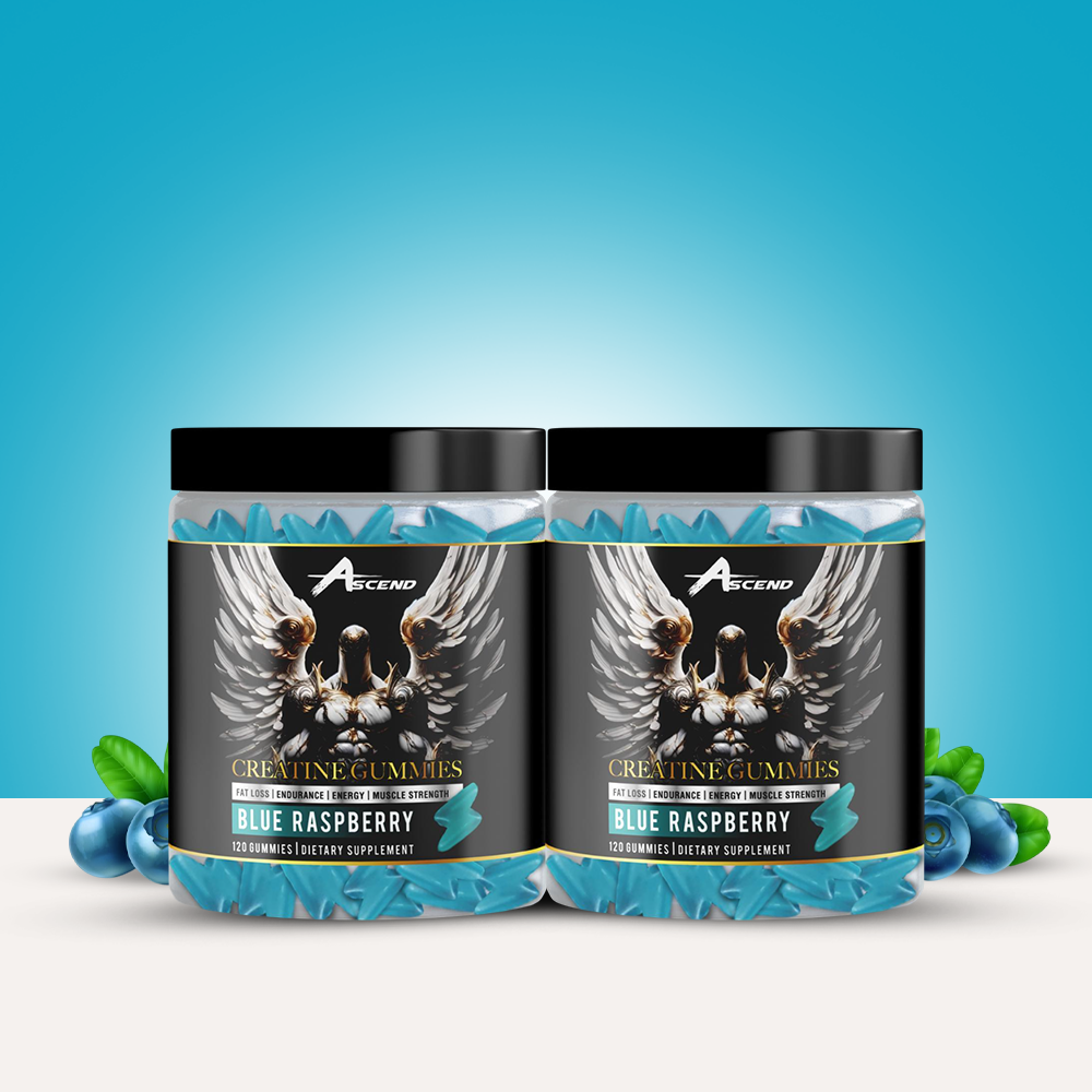 Creatine Monohydrate Gummies (5000 MG) Blue Raspberry