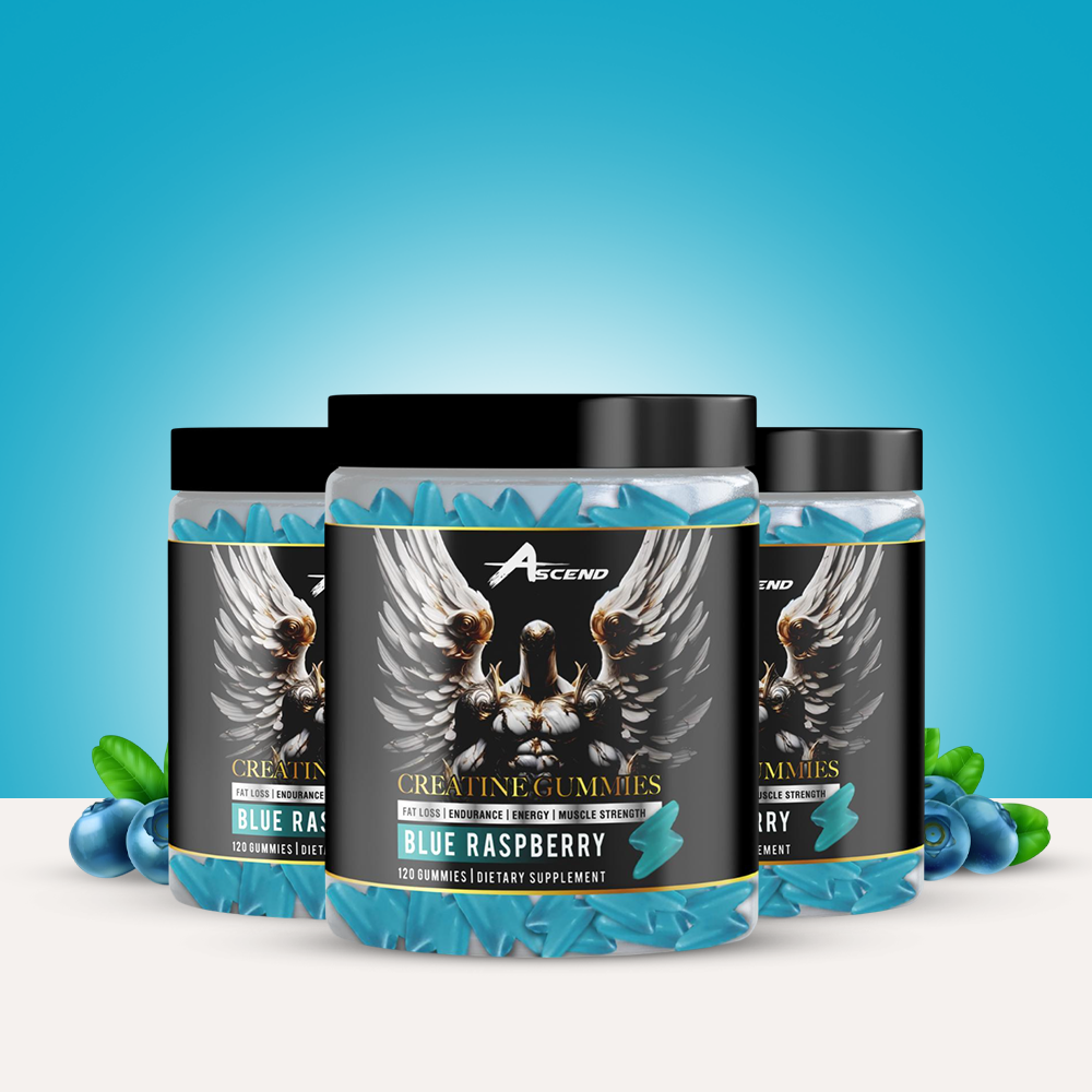 Creatine Monohydrate Gummies (5000 MG) Blue Raspberry