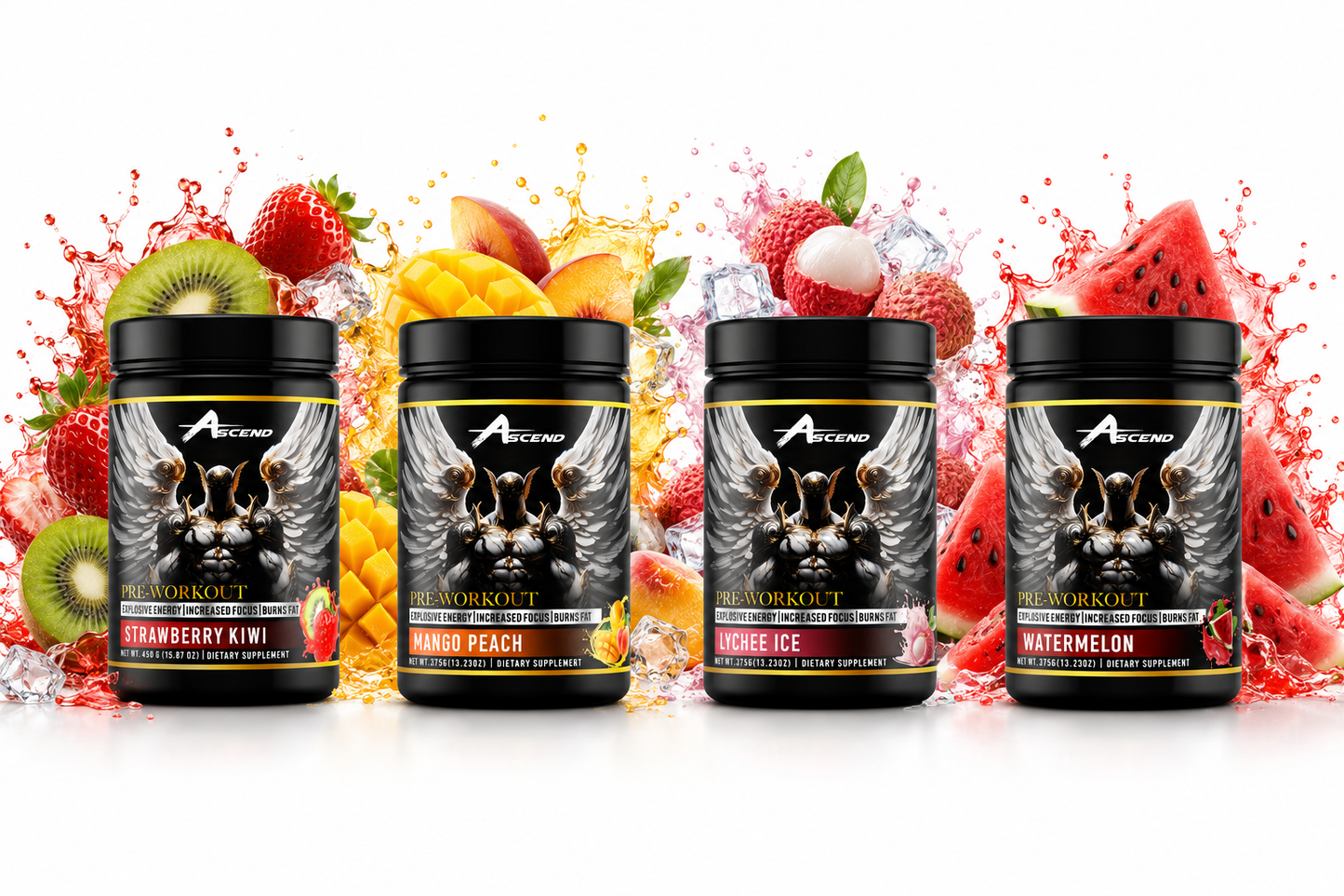 Pre-Workout Variety Pack - All 4 Flavors