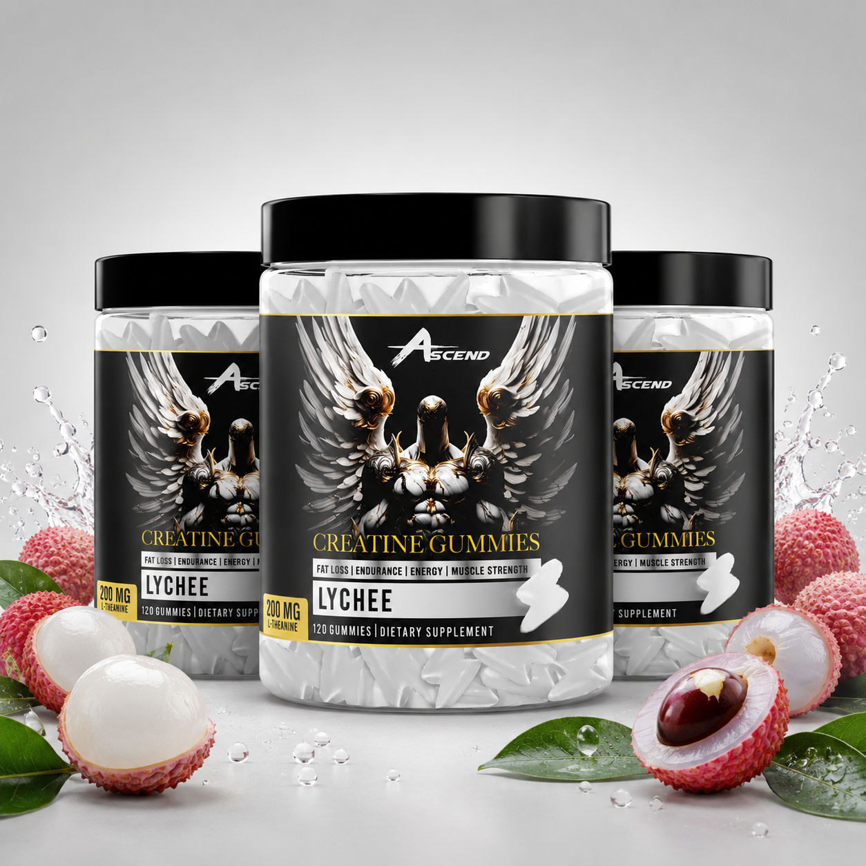 Creatine Monohydrate Gummies (LYCHEE)