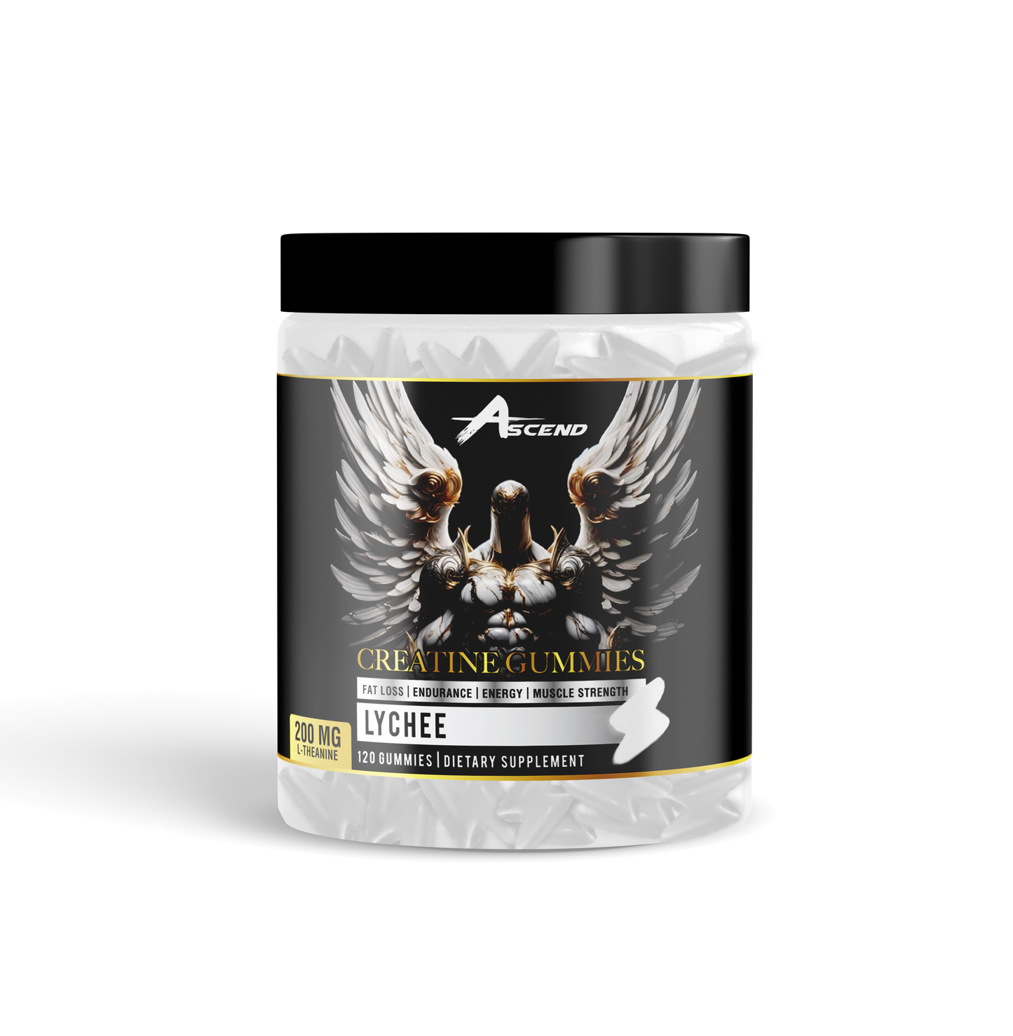 Creatine Monohydrate Gummies (5000 MG) LYCHEE