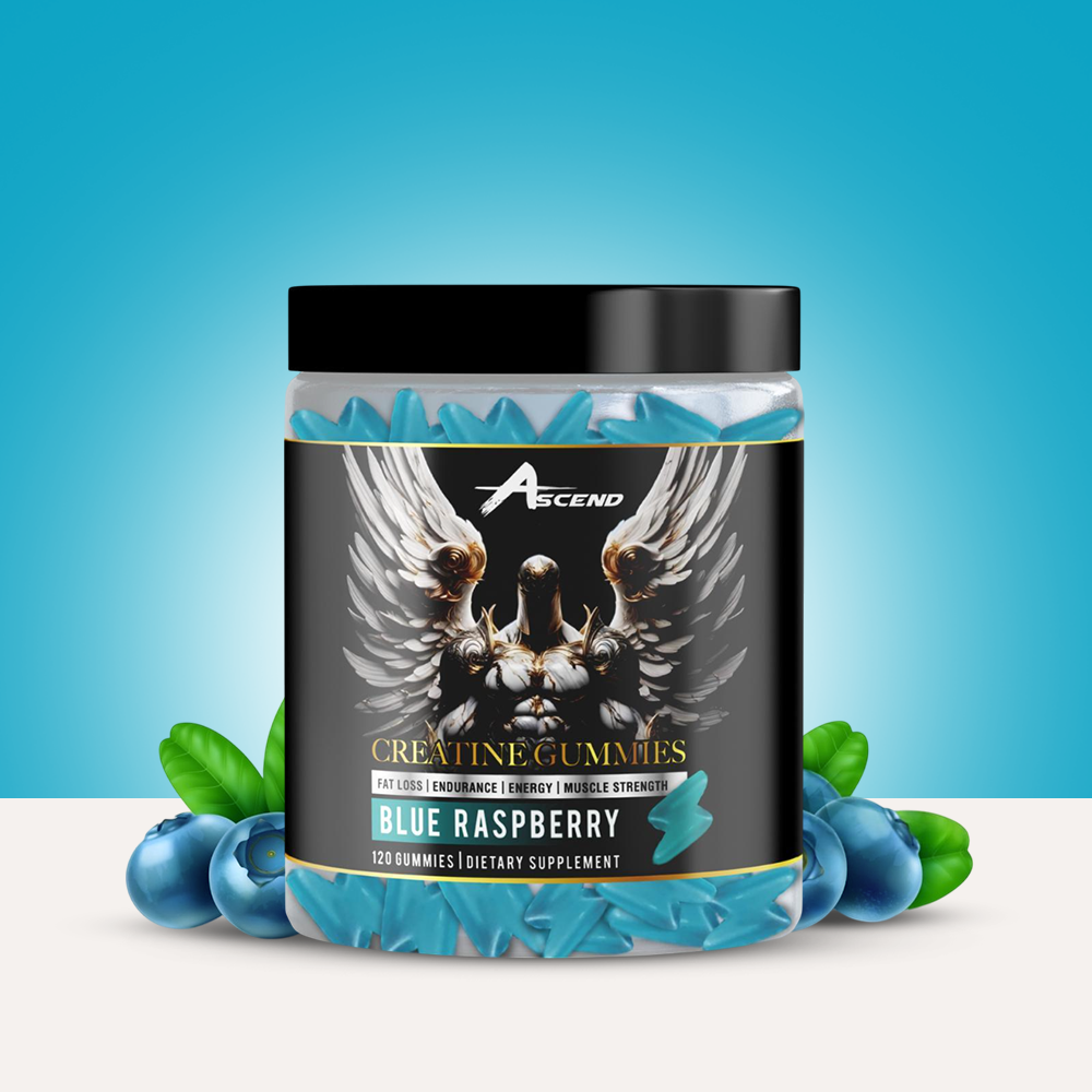 Creatine Monohydrate Gummies (5000 MG) Blue Raspberry