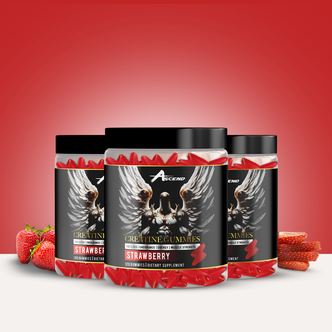Creatine Monohydrate Gummies (5000 MG) Strawberry