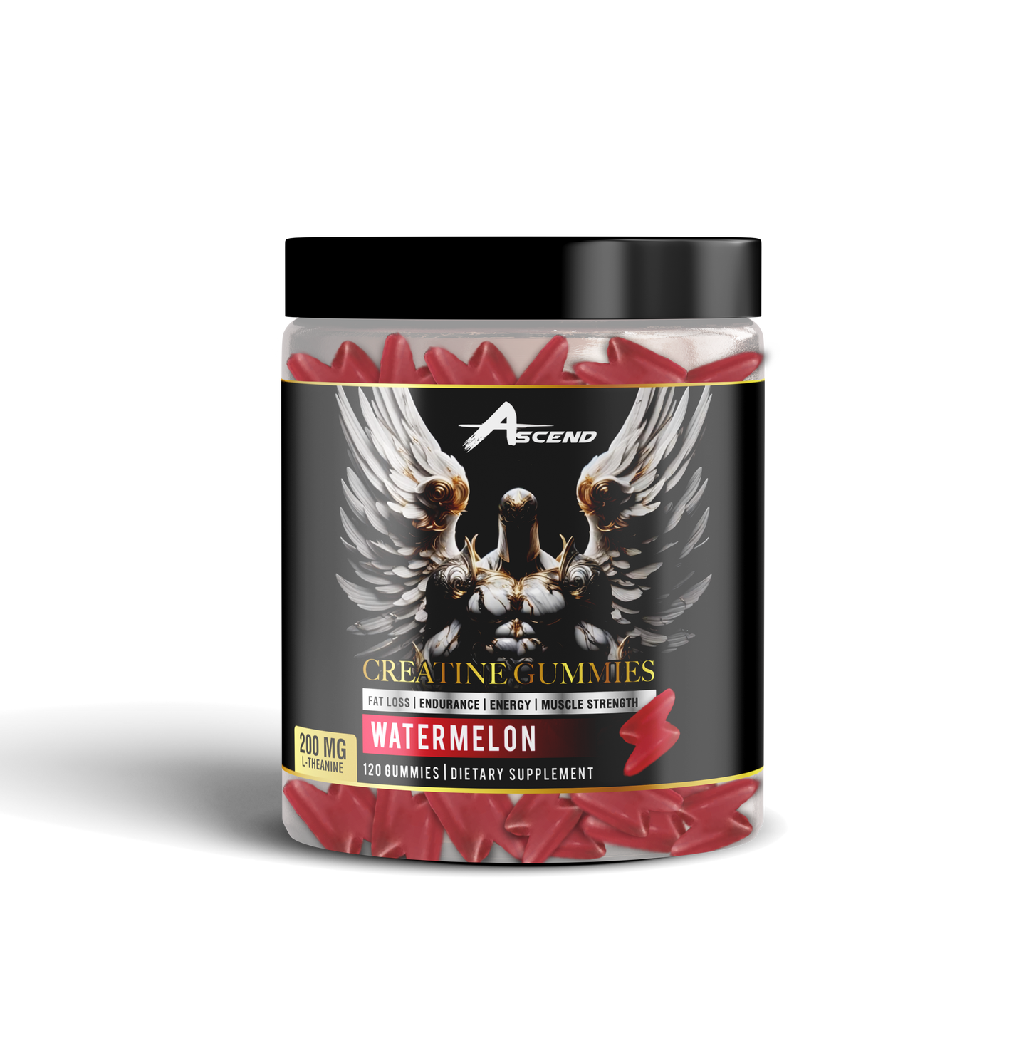 Creatine Monohydrate Gummies (5000 MG) Watermelon