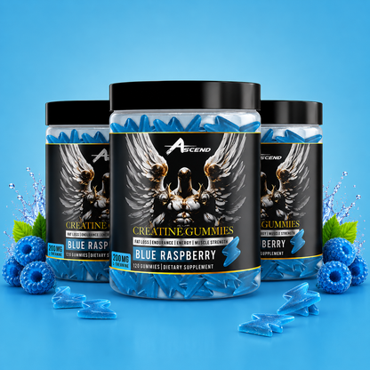 Creatine Monohydrate Gummies (BLUE RASPBERRY)