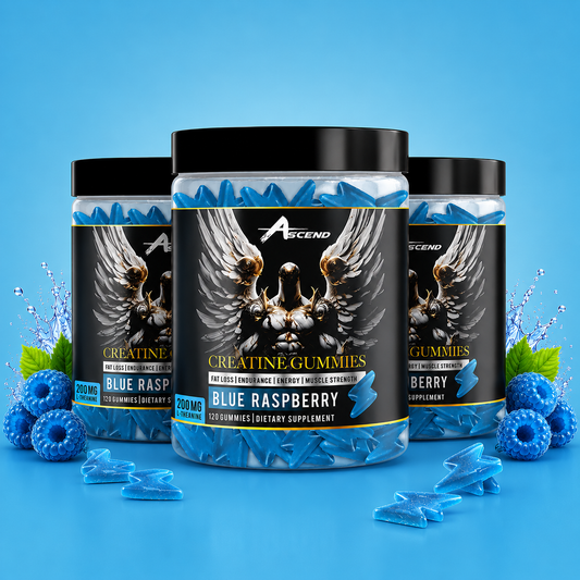 Creatine Monohydrate Gummies (BLUE RASPBERRY)