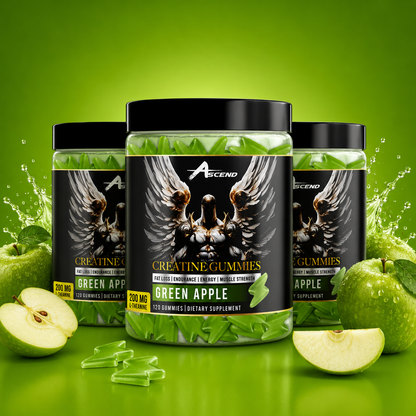 Creatine Monohydrate Gummies (GREEN APPLE)