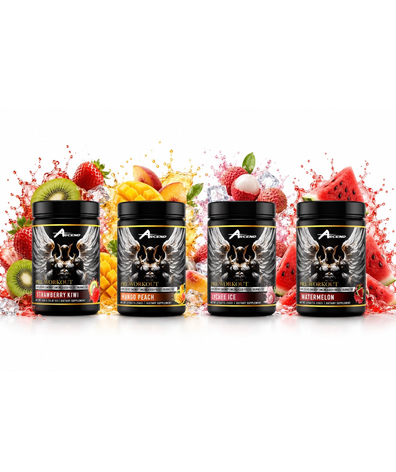 Pre-Workout Variety Pack - All 4 Flavors