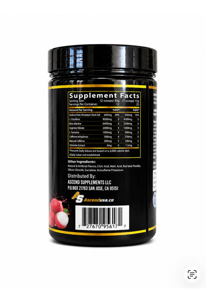 Pre-Workout (LYCHEE ICE)