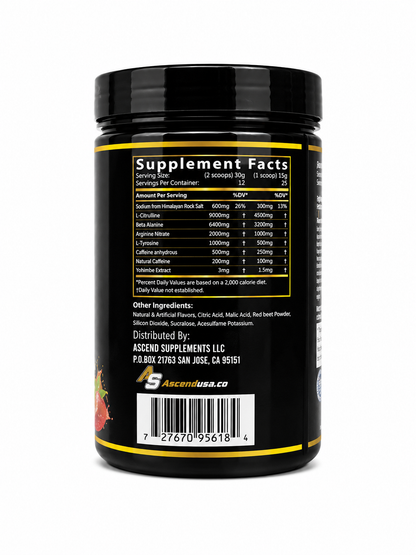 Pre-Workout (MANGO PEACH)