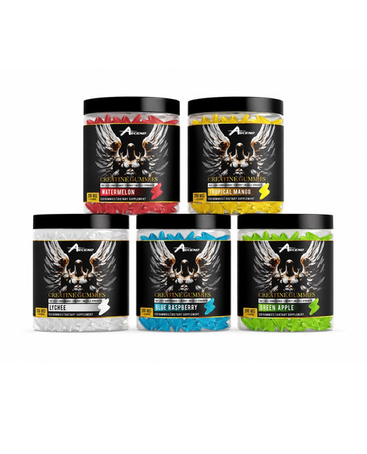 Creatine Gummies Variety Pack – All 5 Flavors